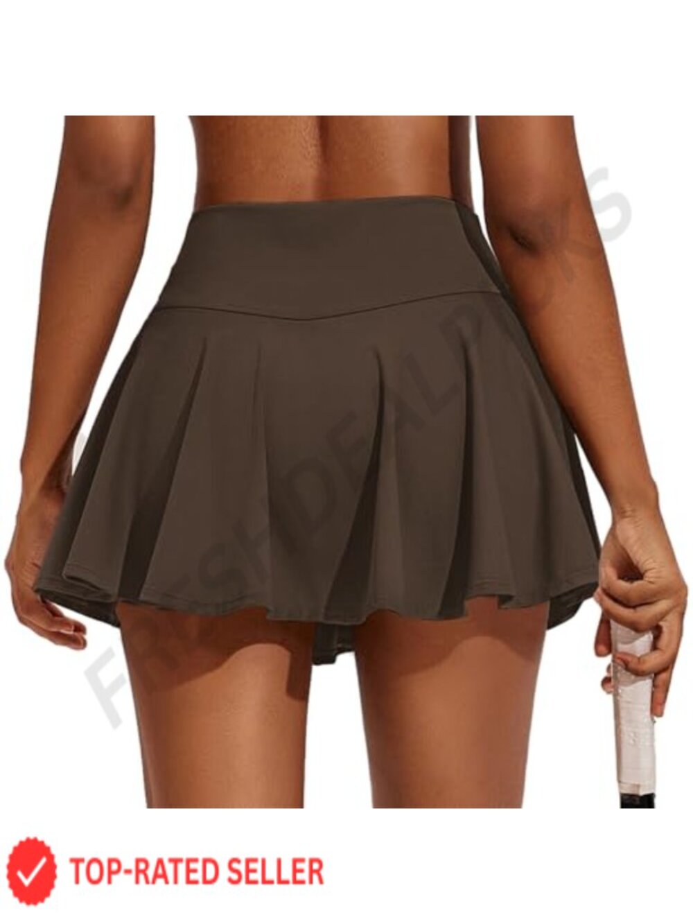 Pleated Tennis Skort High Waist Athletic Golf Skirt with Pockets
